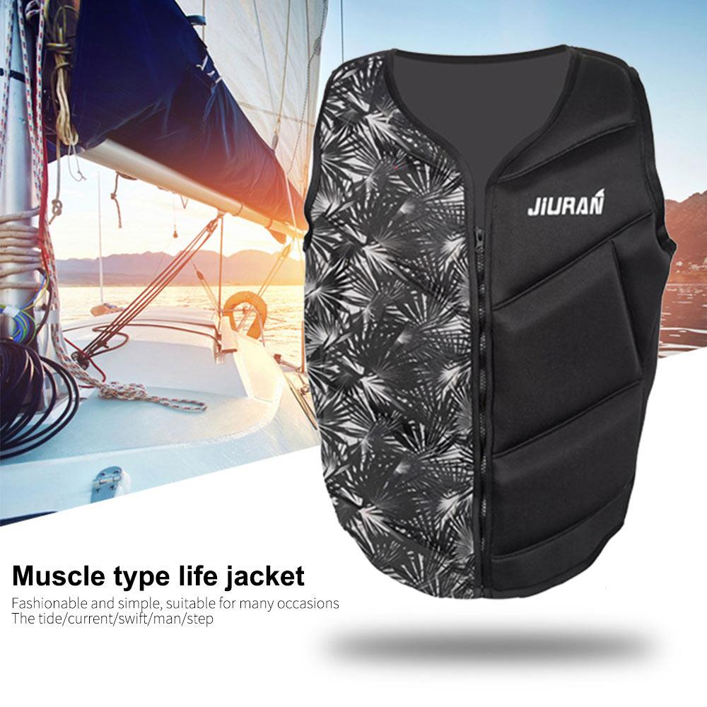 Adult Adjustable Detachable Convenient Fishing Vest Fishing Life Jacket Floating Jacket Sea Rescue Swimming Outdoor Buoyancy