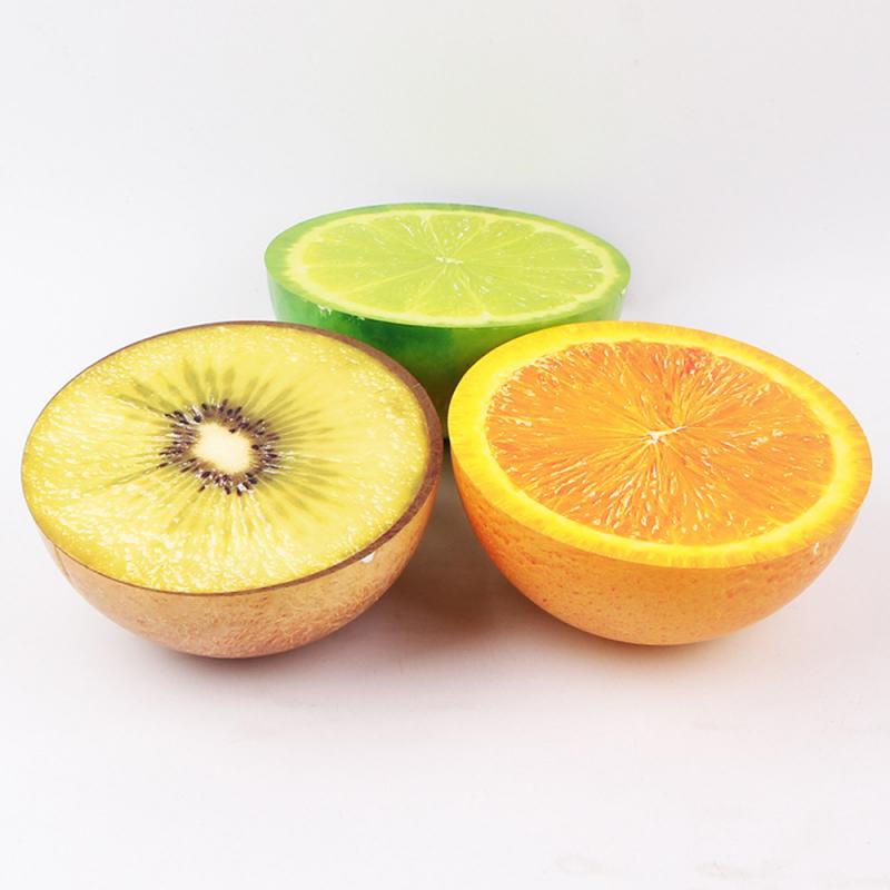 Decompression toys Super Big Giant Fruit Kawaii Squishy 10CM Jumbo Cute Half Fruit Slow Rising Soft Squeeze Scented Decor Toy