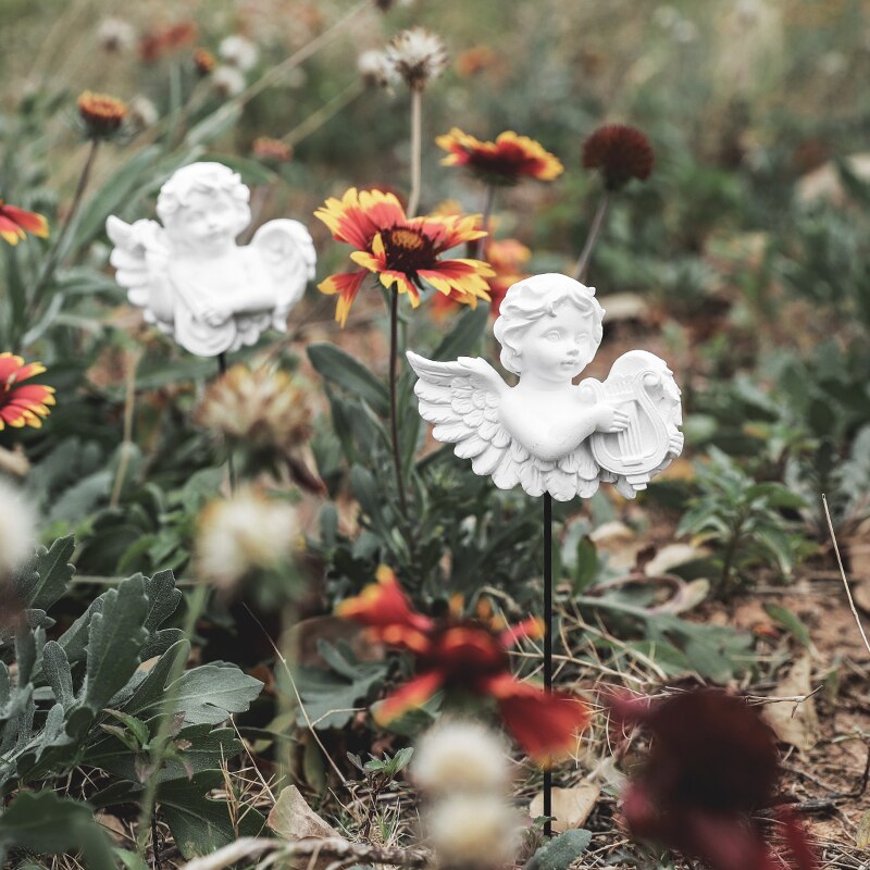 Angel Flower Potted Ornaments Home Garden Ornaments Flower Pot Decoration