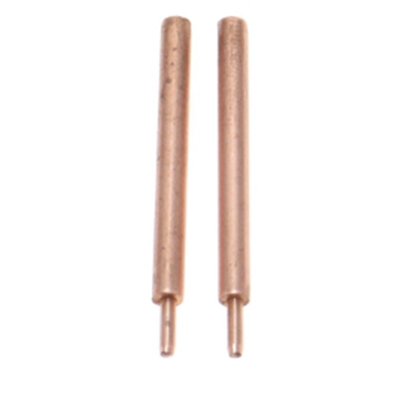 8Pcs Lassen Naald Aluminium Oxide 3Mm Excentrieke Staaf Lasmachine Lassen Pen Solderen Batterij Nikkel Plaat