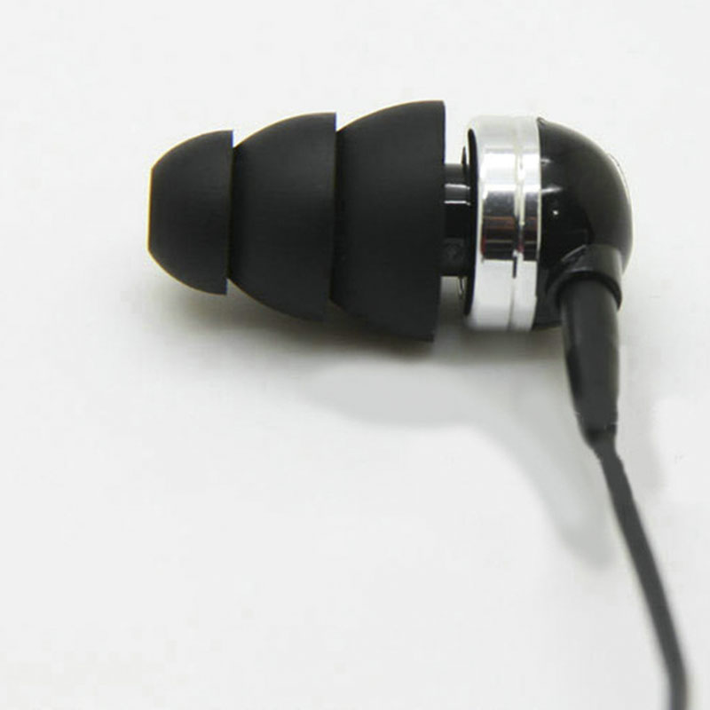 3 Pairs/6 Pairs Zachte Siliconen Oordopjes Buds In Ear Oortelefoon Pad Covers Vervanging Drie Layer Oordopjes Oordopjes oortelefoon Cap
