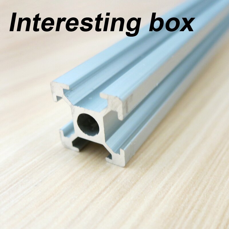 Vier Hoeken Aluminium Profiel Diy Model Assemblage Levert Robot Model Chassis Aluminium