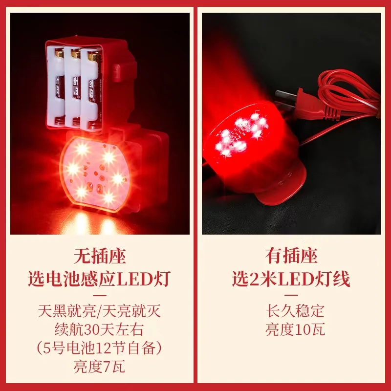 2PCS Big Red Lantern Spring Festival Outdoor Door Decoration Chinese Year Decorations Lantern Chinese Style