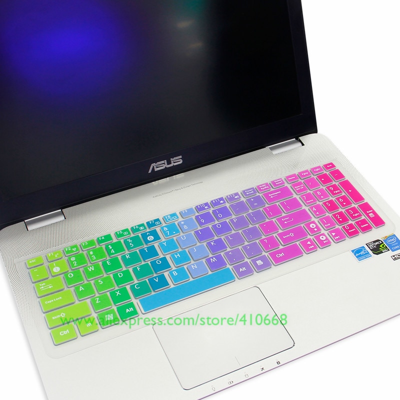Laptop keyboard Cover Skin For Asus N76 N76V N76VB N76VJ N76VM N76VZ N750 A73 ZX70 GL702 K751 A751 FX71 Pro S V J L 17.3 inch