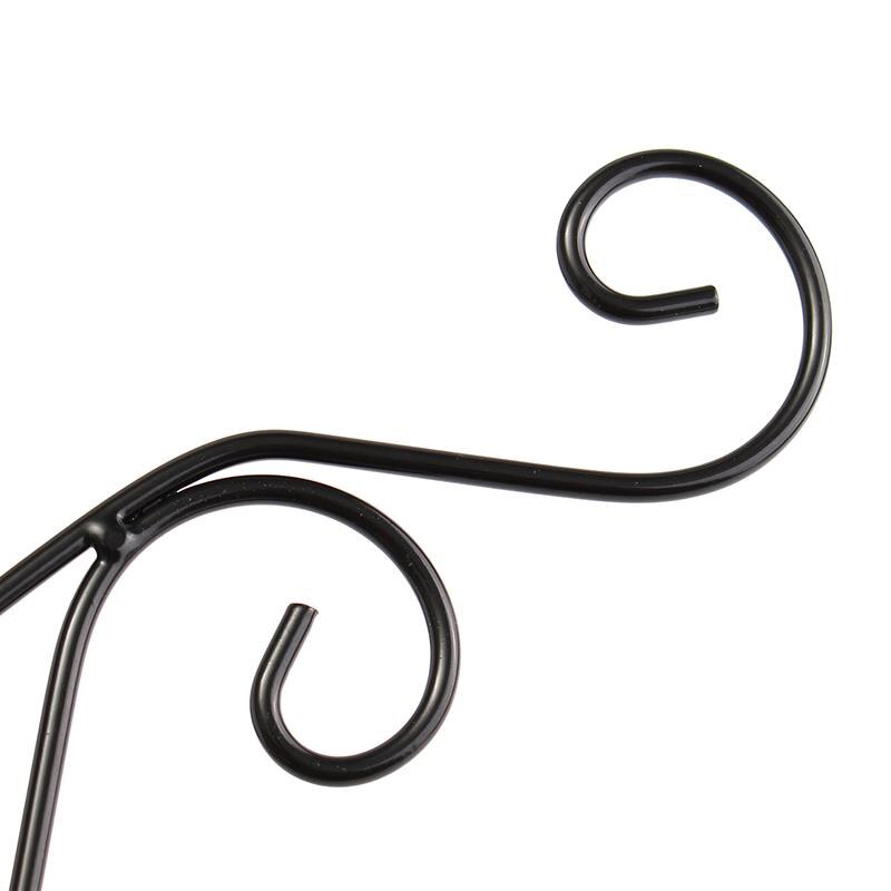 1PC Hängen Pflanzen Halterung Europäischen Stil Wand Pflanzer Haken Blume Topf Eisen Laternen Aufhänger für Garten Outdoor Indoor Terrasse