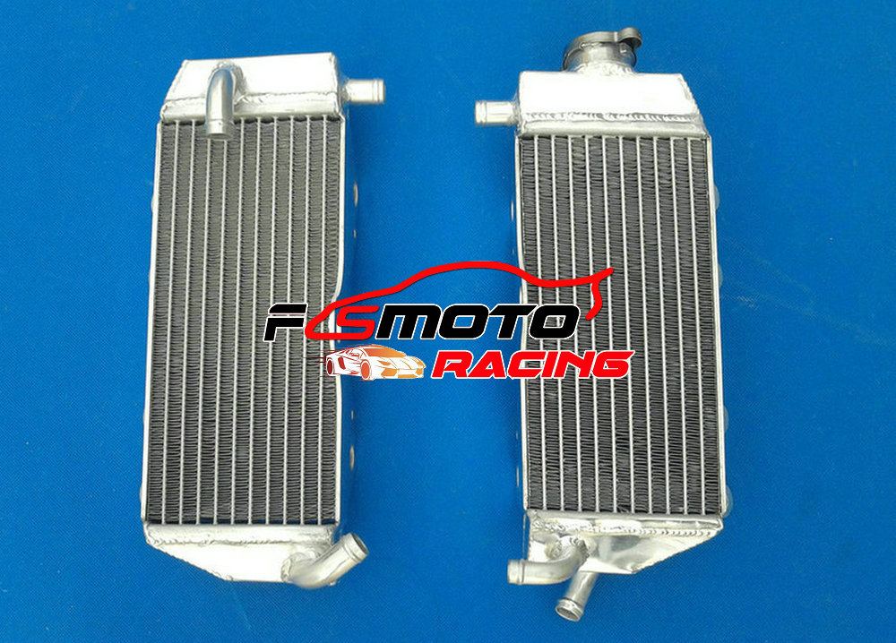 Aluminiumskøler til yamaha  yz125 yz 125 2002 2003 2004 125cc 2- takts venstre og højre side 02 03 04
