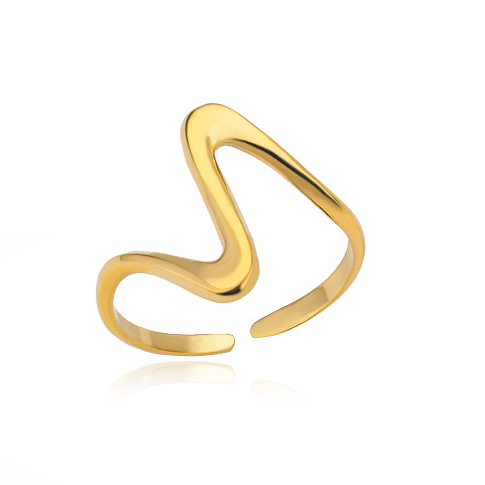 Anillos de corona de circón para mujer, anillo abierto de corona de Color dorado de acero inoxidable Vintage, joyería estética de boda, , bisutería para mujer: PEACOCK BLUE
