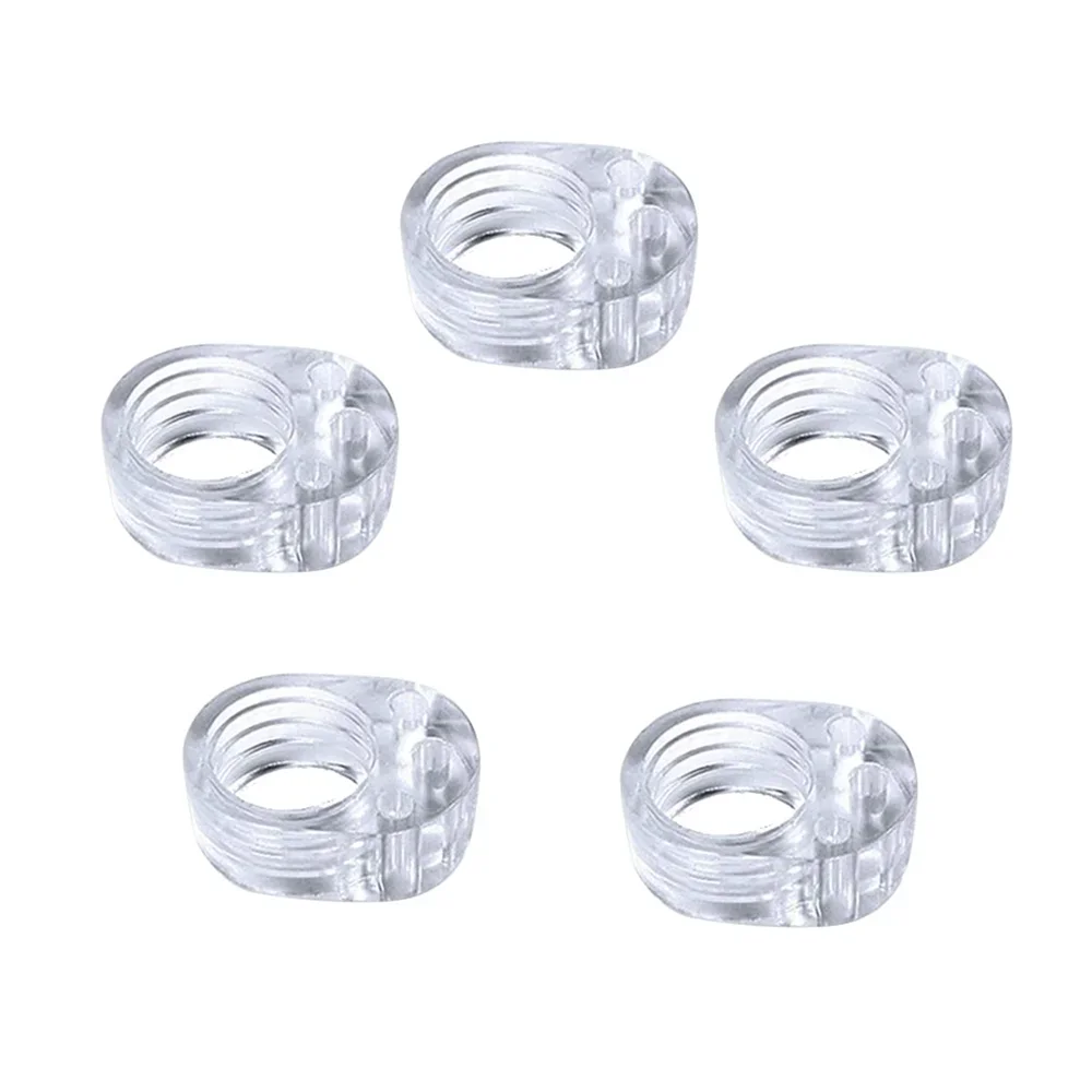 Stop Floor Door Stops Buffer No Drill Door Stopper Home Improvement Furniture Wall Safety Hardware Transparent Supplies Silicone: WHITE