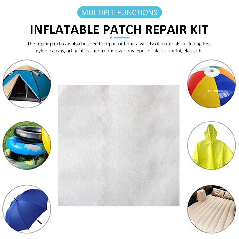 30Pcs Patch Reparatie Kit Opblaasbare Duurzaam Zwembad Reparatie Tape Air Matras Patch Kit Voor Zwembad Liner