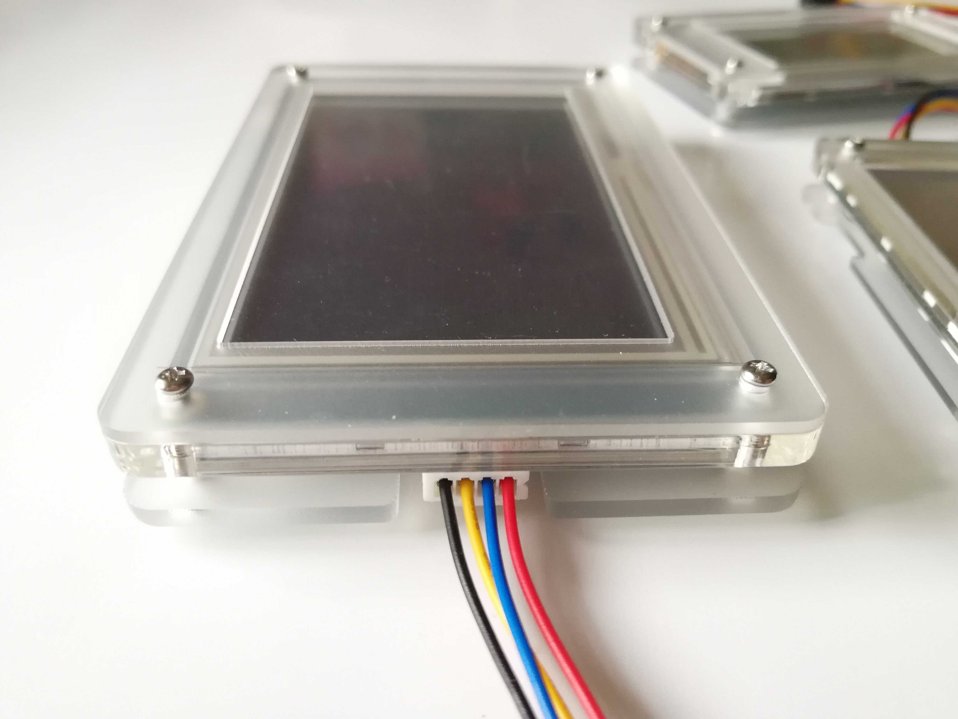 Écran LCD MMDVM (boîtier en acrylique "S" + écran Nextion 4.3/3.2/2.4 ''+ adaptateur USB vers TTL)