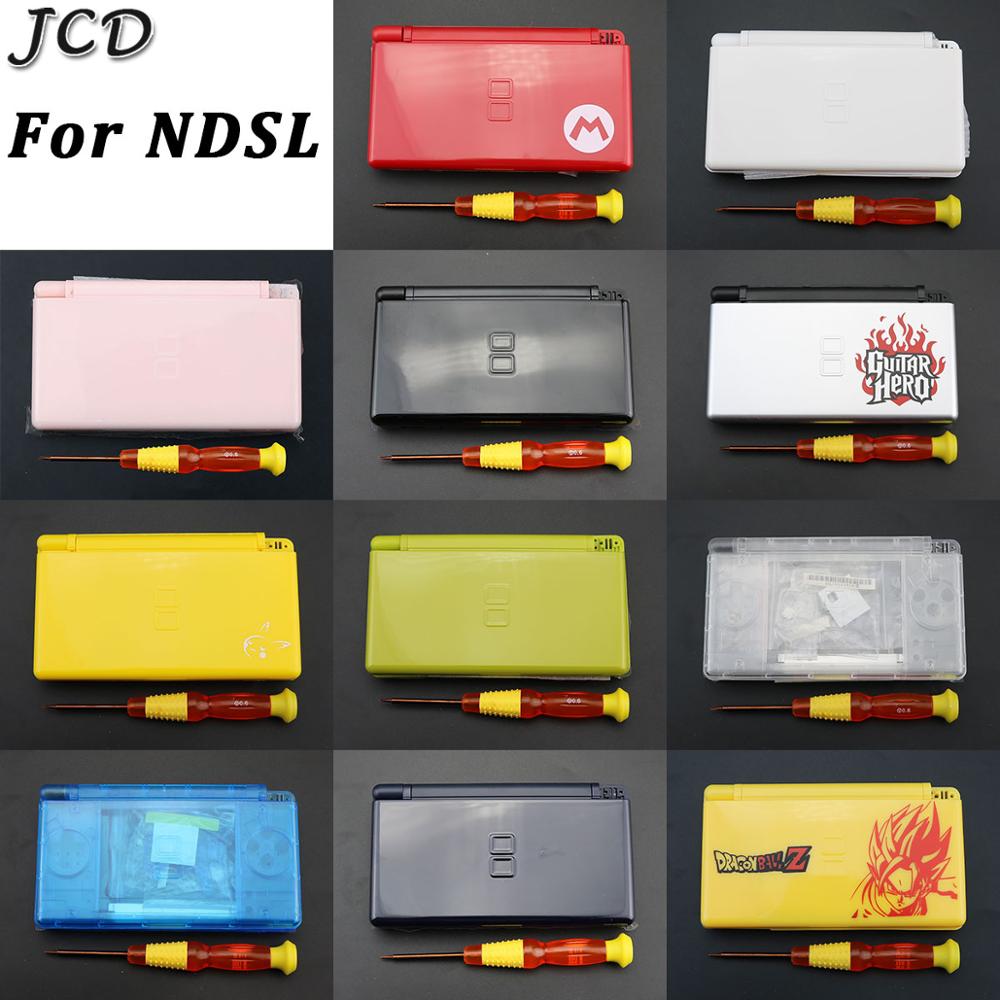 JCD Full Repair Parts Replacement Housing Shell Case Kit with Screwdriver for Nintendo DS Lite NDSL