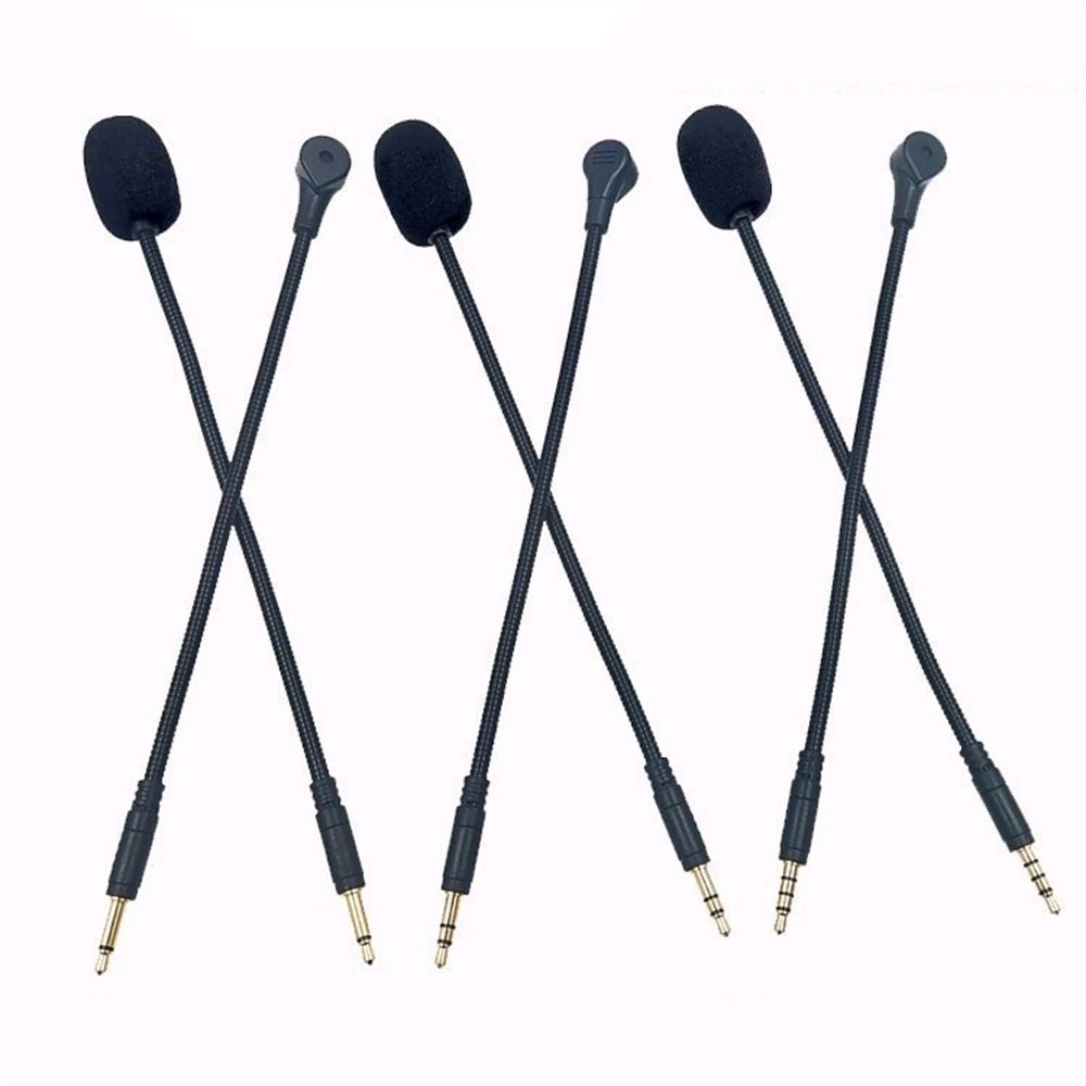 E-Sports Vervanging Koptelefoon Microfoon Game 3.5mm Bedraad HD Voice Microfoon Afneembare Mono In-line Headset Microfoon Oortelefoon