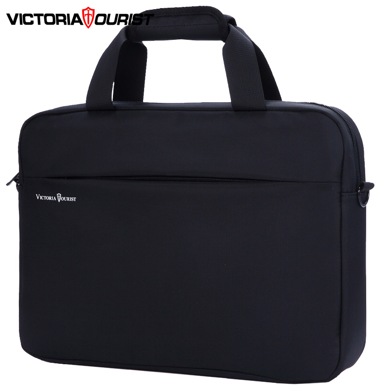 Victoriatourist Business handbag men women stylish versatile Briefcase 15.6” Laptop bag Multi-layer space messenger bag