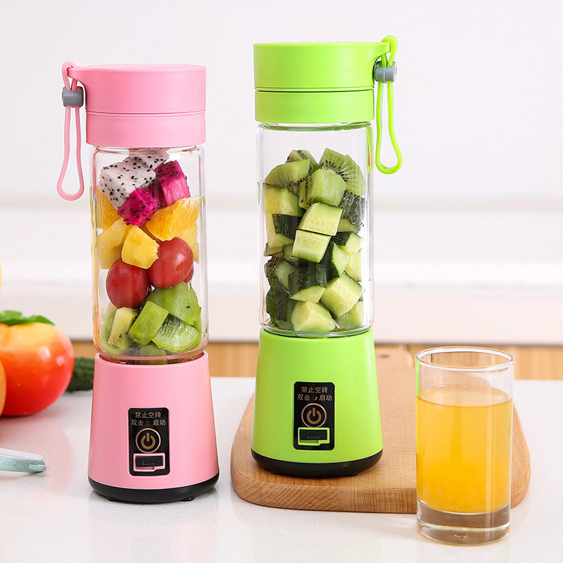 Draagbare Elektrische Fruit Citrus Juicer Fles Handheld Smoothie Maker Sap Blender Vj
