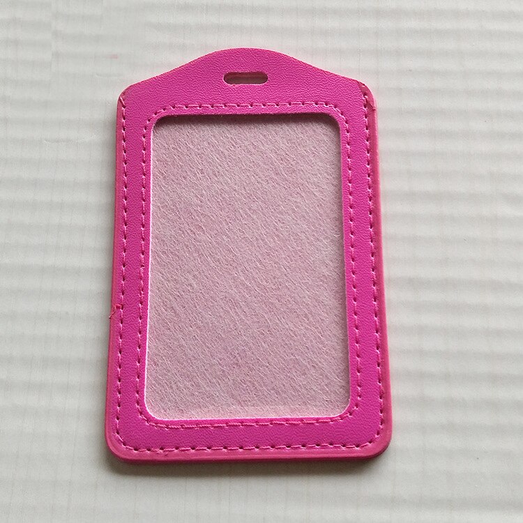 1PC Bank Credit Card Holder Student Bus ID Holders Identity Badge Protective Cover Men Women Office Business Card Holder Wallet: 13