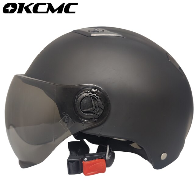 Capacete Aberto Moto Motorcycles For Adults Motorcycle Off-Road Scooter Open Face Half Half Face Flip Up Downhill Engine Helmet: NO1 / M