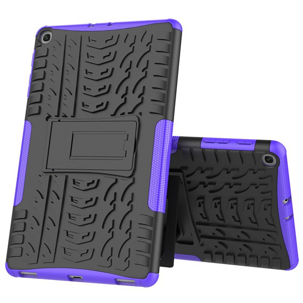 Case Voor Samsung Galaxy Tab Een 10 1 Case Niet Giftig Kinderen Veilig Zware Tablet Cover Voor sm T510 T515: Paars