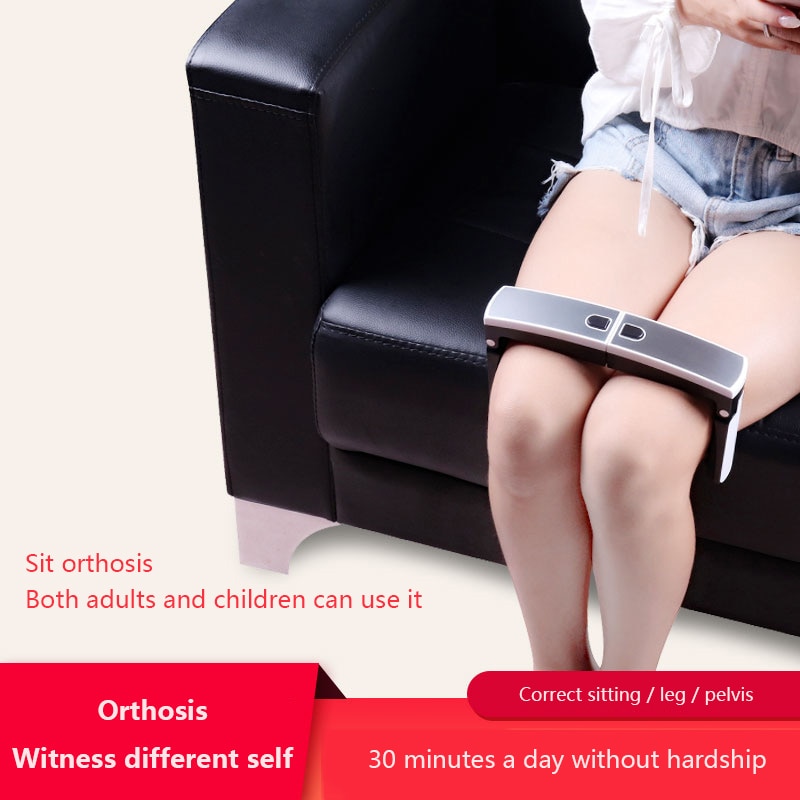 Protable Sitting Posture Correction Trainer O X Bow Leg Corrector Pelvis Leg Correction Sitting Spine Braces