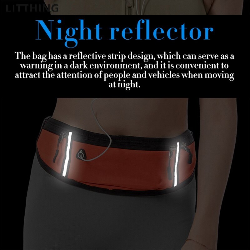 Waterdichte heuptas voor buiten, heuptas, hardlooptas, sporttas, telefoontas, hardloopriem, heren, dames, reizen