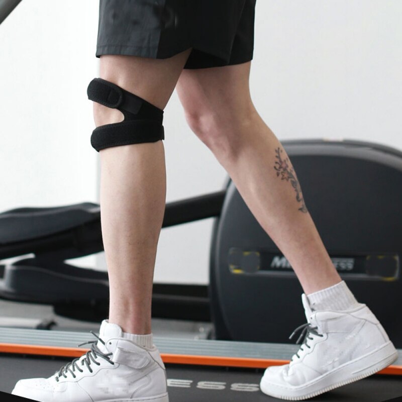 Honingraat Mazen Ademende Verstelbare Sport Klimmen Basketbal Knie Brace Mouwen Patella Guard Protector Ondersteuning