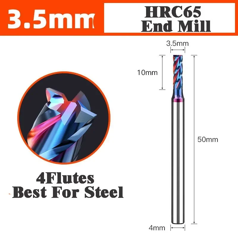 Fräser Legierung Beschichtung Wolfram Stahl Werkzeug Cnc Bearbeitung Hrc65 Schaftfräser Fräser Kit Fräsen Maschine Werkzeuge: 31MM
