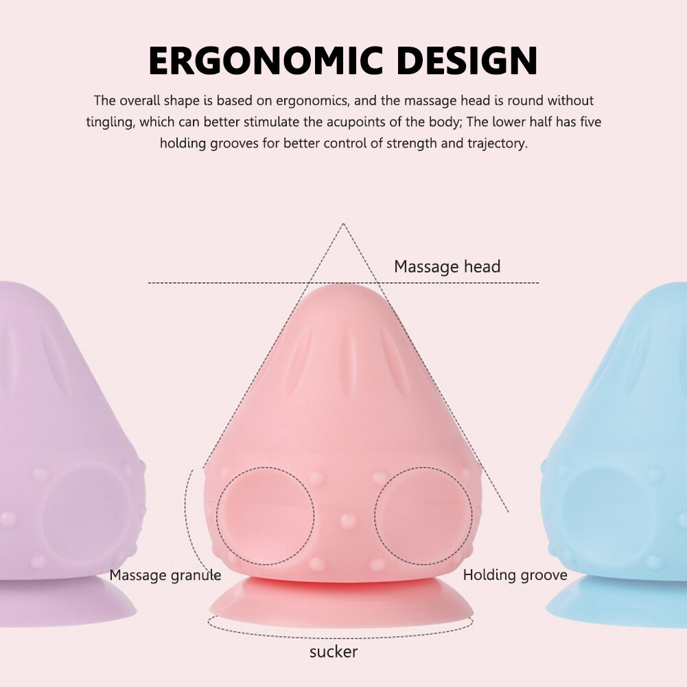 Silicon Massage Kegel Effen Adsorptie Bal Psoas Spier Release Massage Apparatu Thoracale Wervelkolom Terug Schouderblad Voet Yoga
