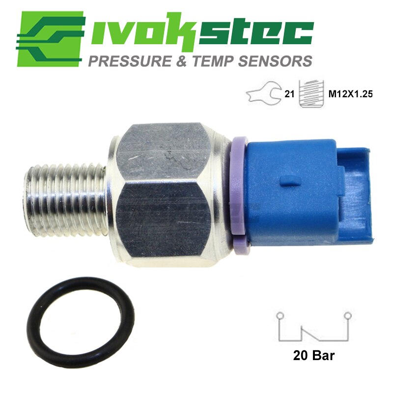100% Test Power Steering Hydraulic Oil Pressure Sensor For Citroen Berlingo C4 Xsara Picasso XM 9677899580
