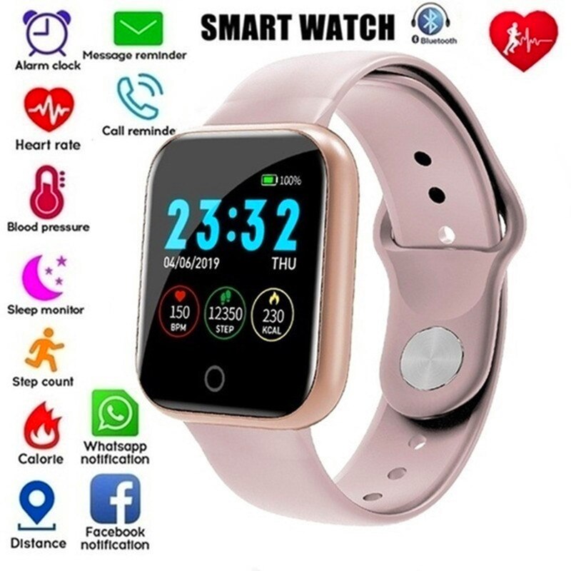 I5 Smart Sport Armband Outdoor Fitness Horloge Polsbandje Horloge Hartslag Druk Slaap Monitoring Stappenteller Fitness Running