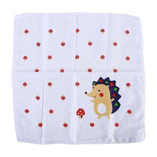 Kinder Baby Cartoon Handtuch Taschentuch Baumwolle Musselin Handtuch Taschentücher 4 Schichten Wischen Taschentücher
