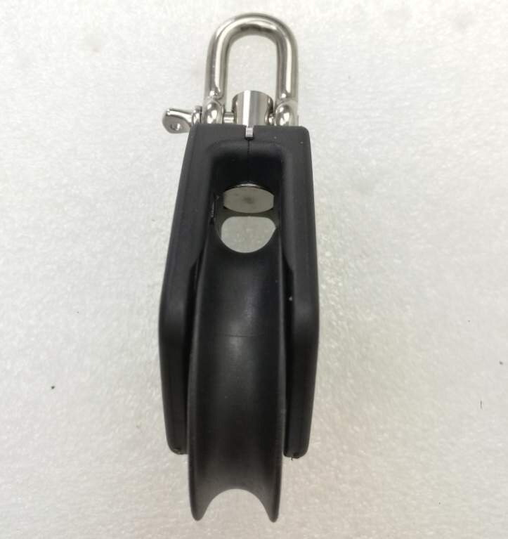 Voilier canot 50mm 2 "simple pivotant manille bloc petit bateau bloc maître BP-0501F