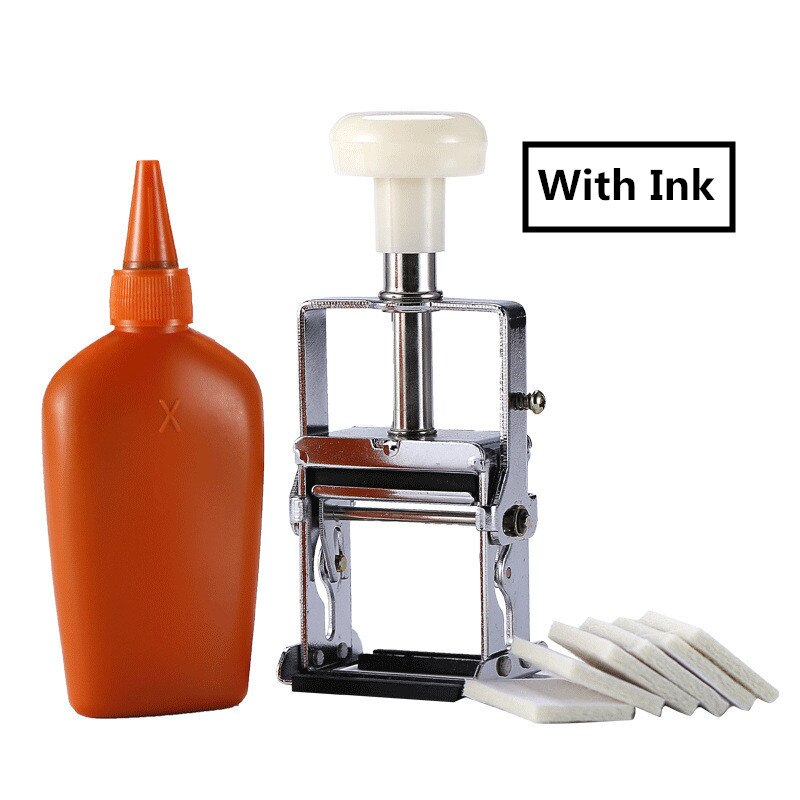 Manually Adjustable Production Date Expiration Date Code Printing Machine on Food Plastic Bag Label Code Printer Inkjet Printers