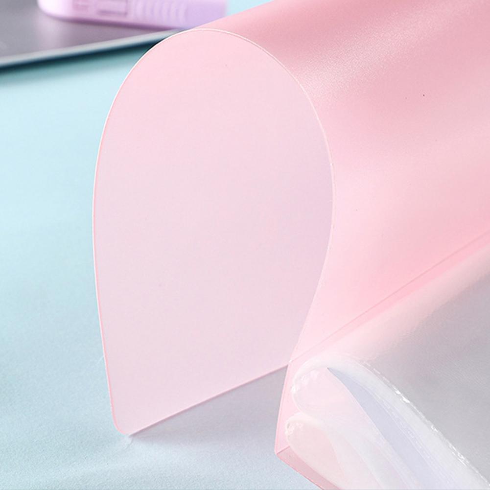 40/60 Pages A4 Transparent Document Information Booklet Office Information Folder Important File Storage Folder