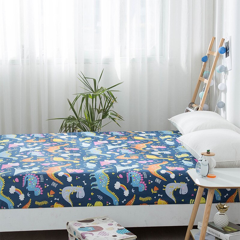 Dinosaur mattress cover Animal Bed cover sheet Mattress Protector Cover kids child adult bed linen fitted sheet