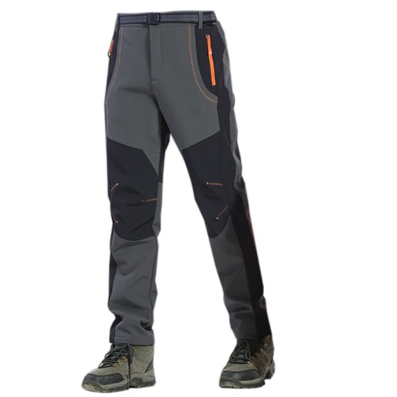 Outdoor heren winddicht waterdicht softshell sneeuwbroek wandelen kamperen wandelbroek herfst winter broek