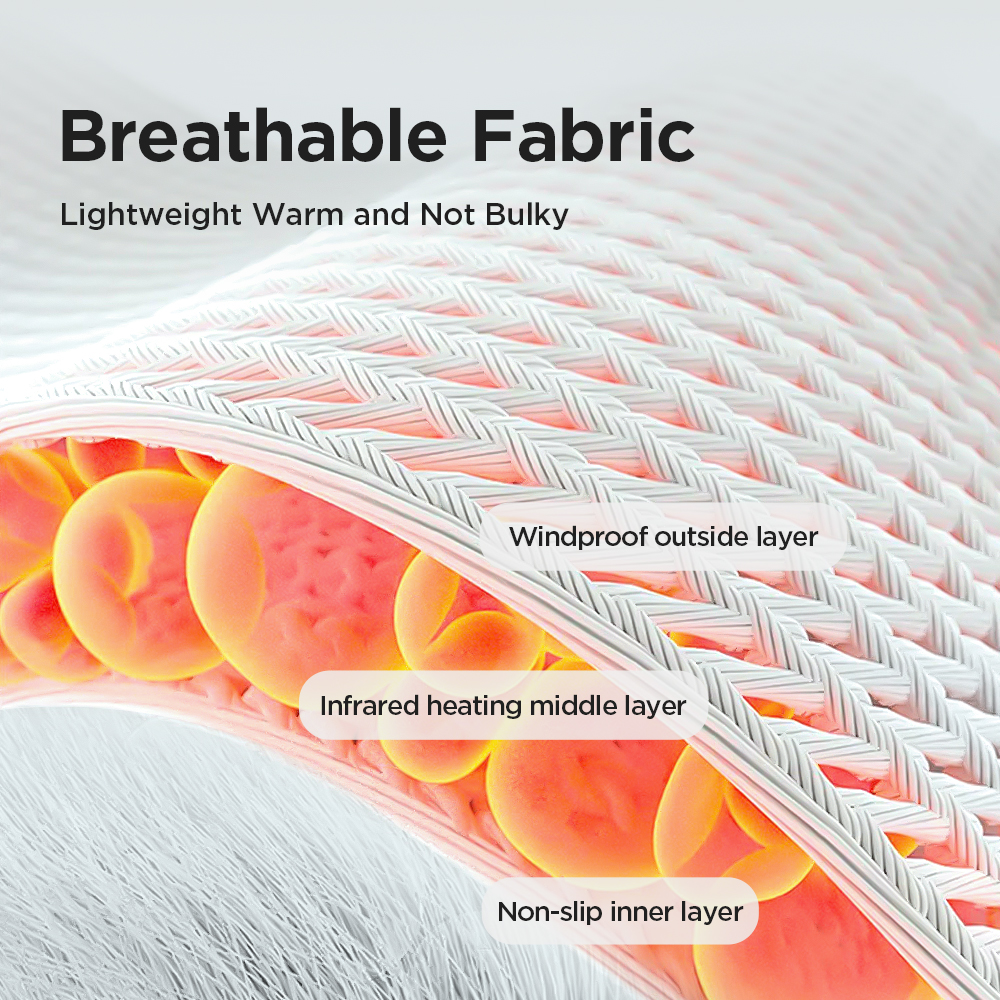Electric Foot Massager Vibration Relaxation Ankle Muscle Fatigue Warm Ankle Massager Compress Ankle Brace Ankle Support