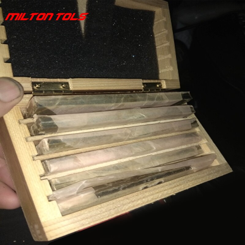 6 Pairs 12Pcs Parallel Pad Gauge Block Alloy Steel CNC Milling Pads Set 120mm x (10-35Mm) for Vice Milling Machine Lathe