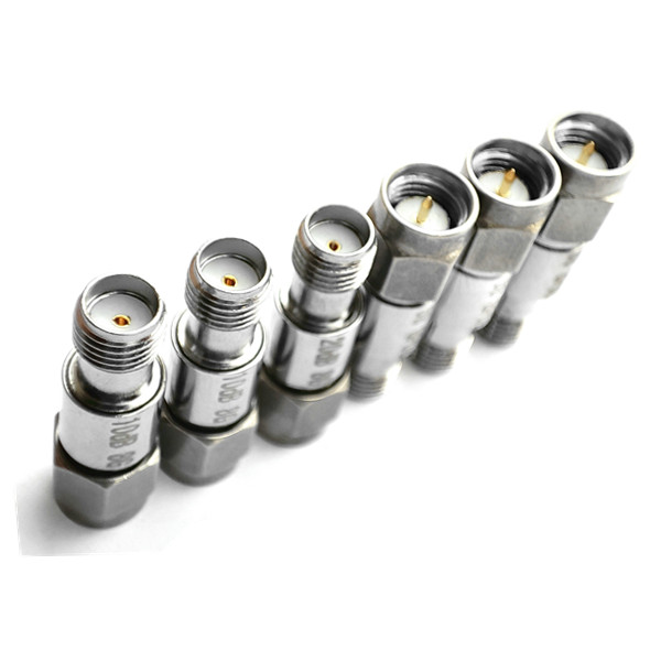 2W SMA-Dämpfungsglied 6dB 10dB 15dB 20dB 30dB 40dB 50dB 60dB 1dB 2dB 3dB 5dB DC-8GHz HF-Koaxial-Festdämpfungsglied mit hoher Frequenz