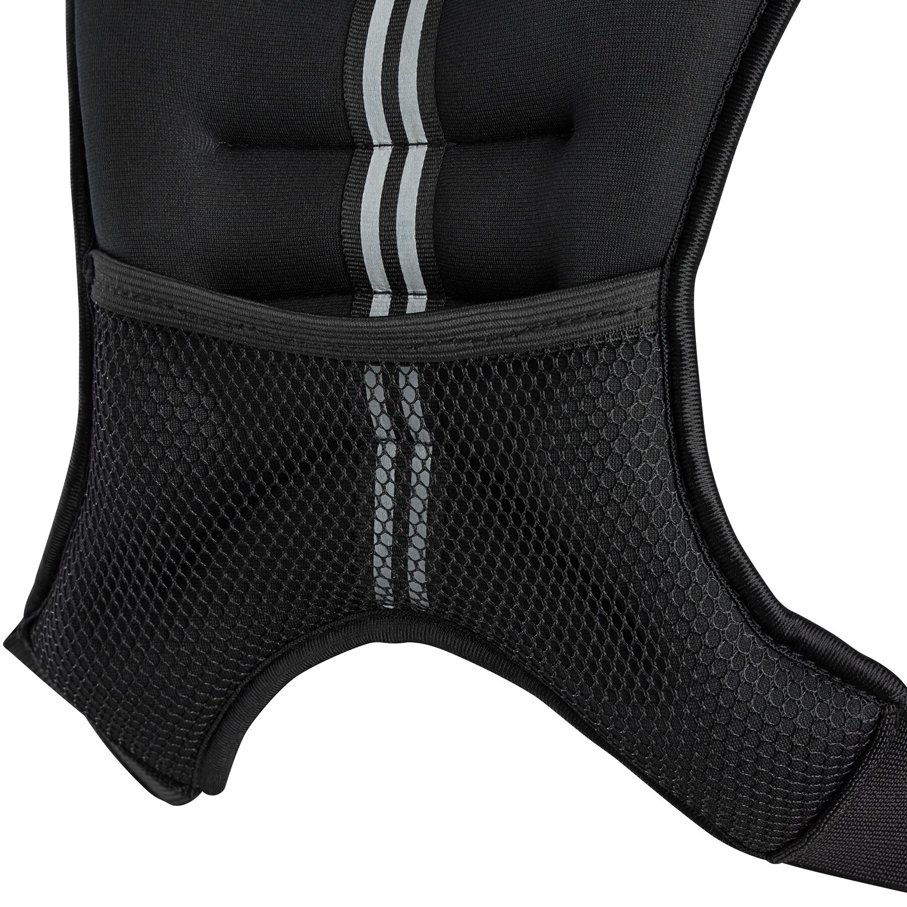 Tectake Sport Praktijk Gewicht Vest Met Reflecterende Bands 5Kg-Verstelbare Ballast Vest, Universal Training Vest, spier Vest, Oefening Belasting Vest,