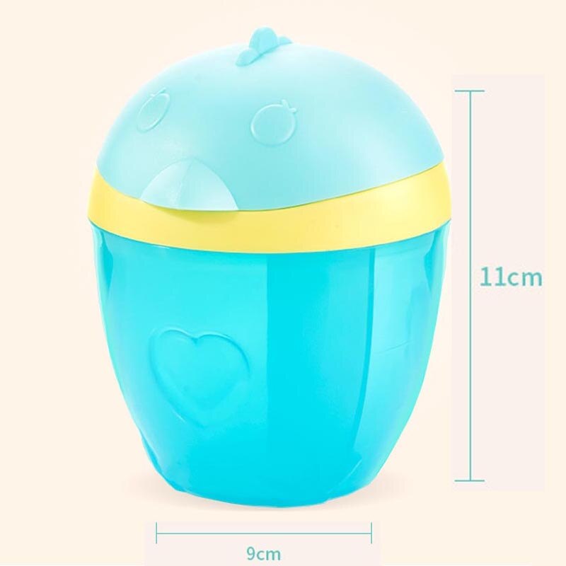 Cartoon Penguin Baby Milk Powder Box Portable Three-Layer Formula Dispenser Food Container Storage Feeding Box
