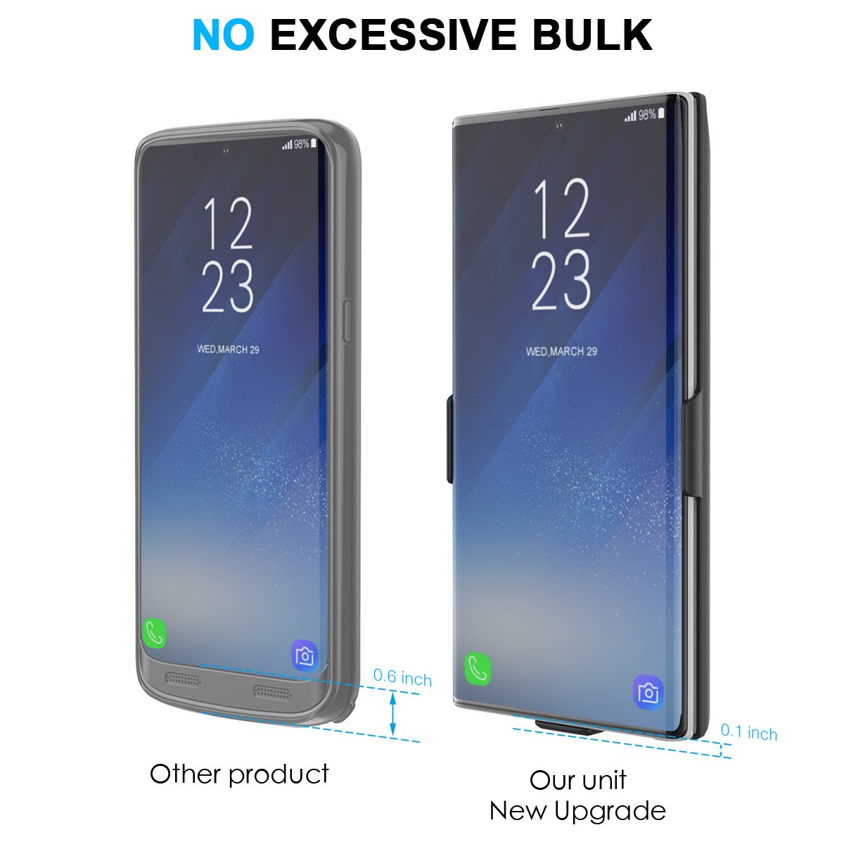 7000 Mah Voor Samsung Galaxy S20 S20 + Plus S20 Ultra Lader Batterij Case Smart Telefoon Batterij Cover Smart power Bank