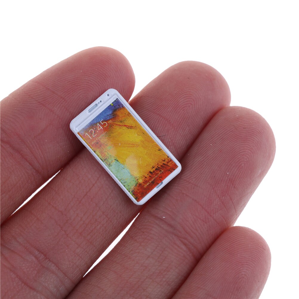 1PCS Sveglio di Simulazione Mini Computer Portatile Del Computer FAI DA TE 1:12 Miniatura casa delle bambole Della Lega di Modo Artigianato Decorazione Dollhouse Fai Da Te Giocattoli: 10