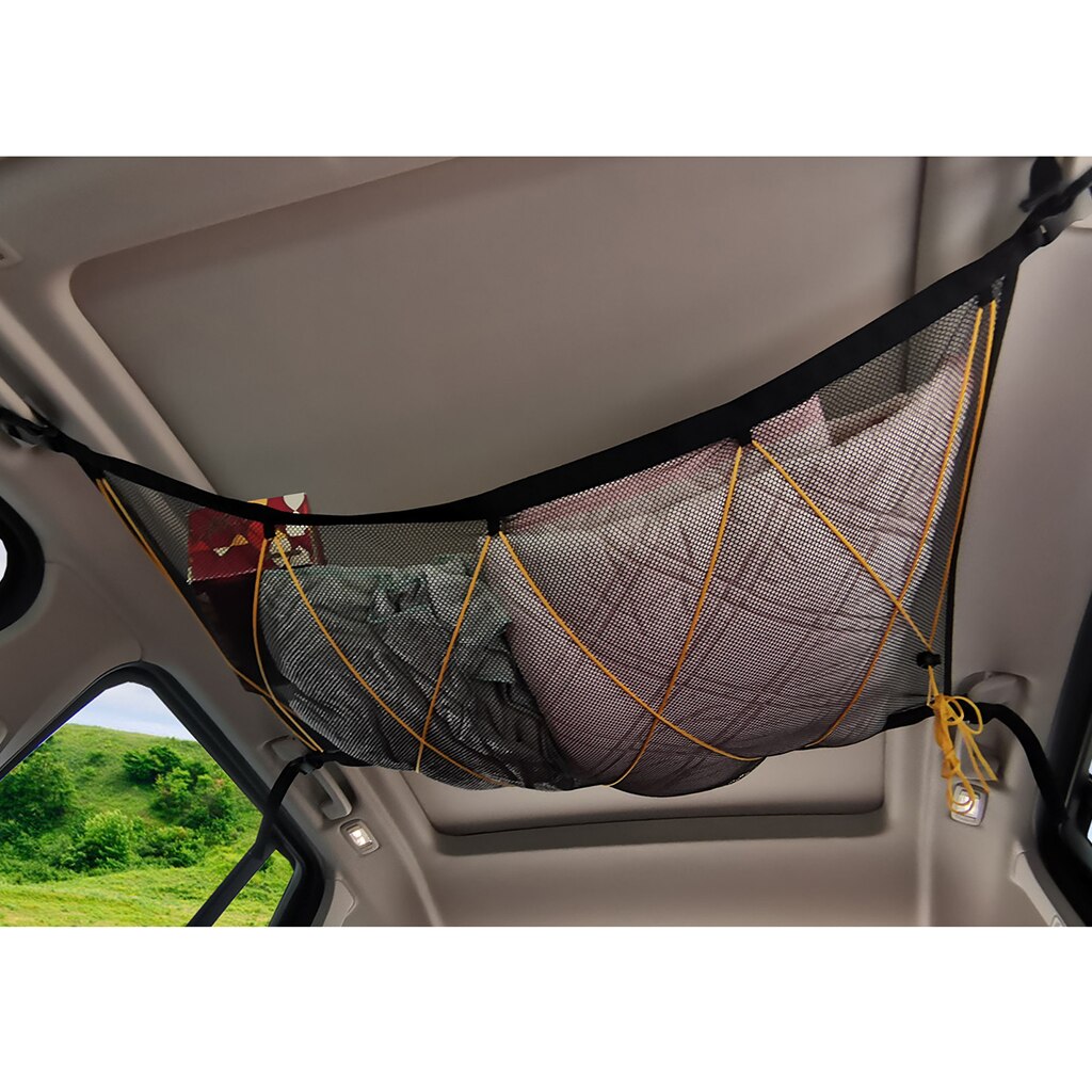 Universal Vehicle Car Roof Ceiling Mesh Storage Bag For Van Truck