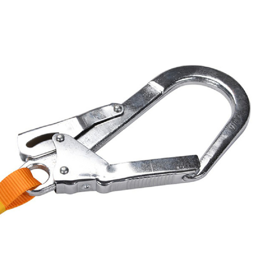 22KN Safety Harness Lanyard Strap Fall Protection Aerial Rock Tree Climbing