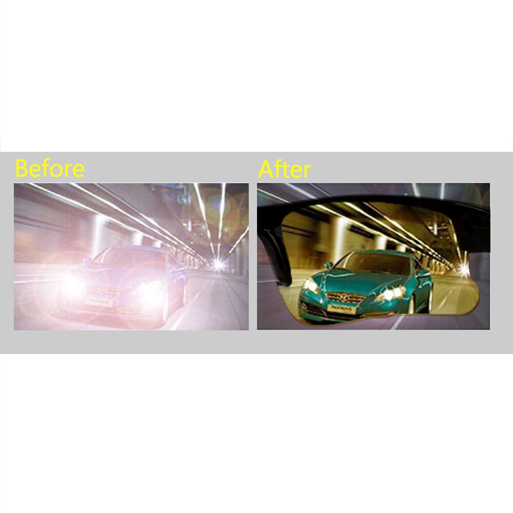 FORAUTO Car Driving Glasses Night-Vision Glasses Protective Gears Sunglasses Night Vision Drivers Goggles Interior Accessories