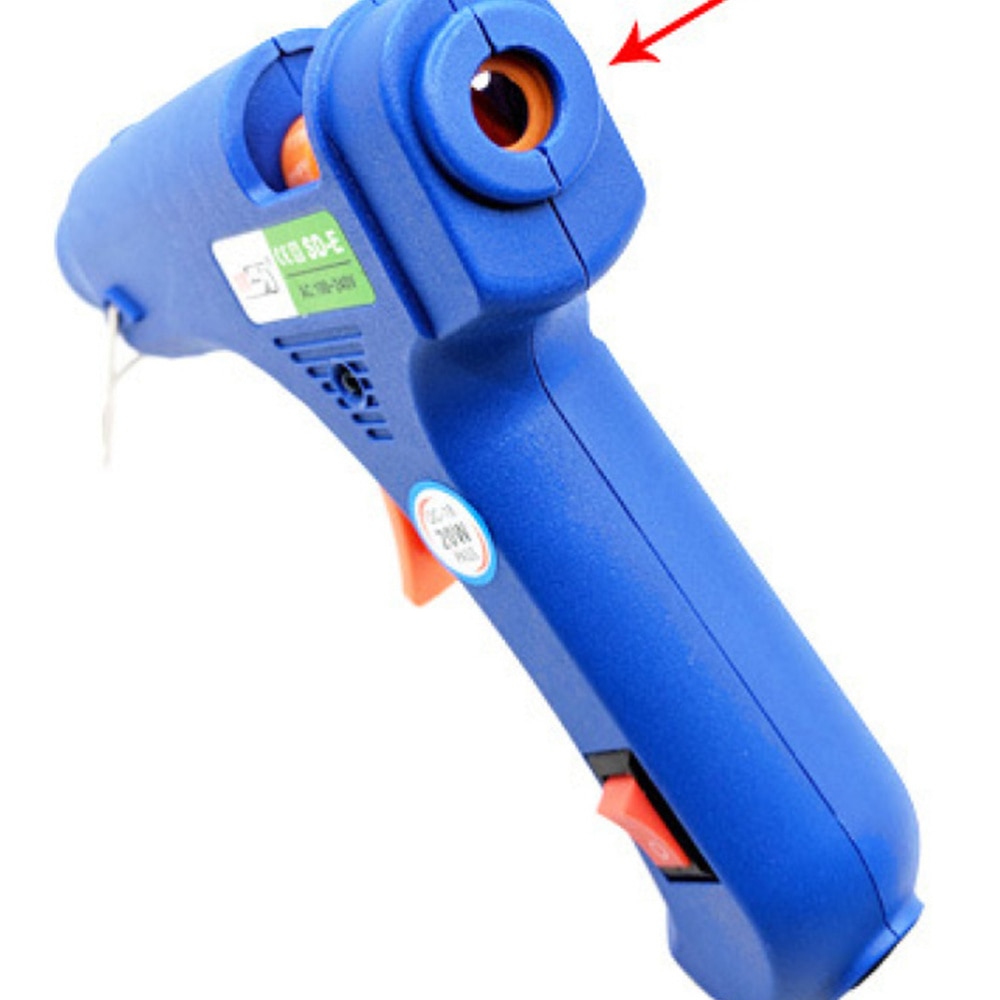 1 Set Van Duurzaam 100W Lijm Spuit Tool Kit Met 25 Stuks 11Mm Transparant Lijm Sticks voor Diy Kleine Craft En Quick Reparatie