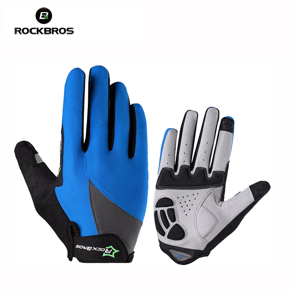 Gants De Cyclisme RockBros Doigts Complets - Homme/Femme - VTT Et Route - Respirants