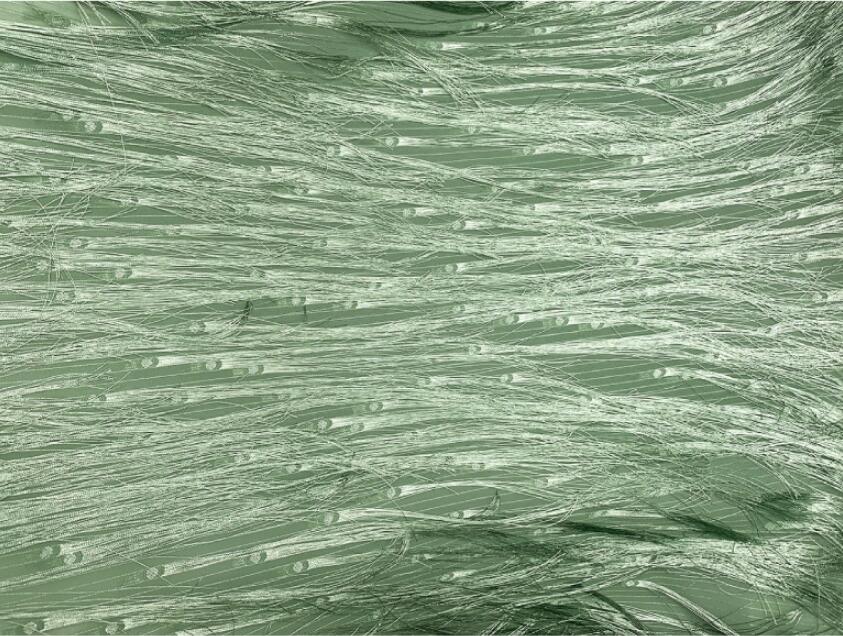 Lange Fringe Tassel Chiffon Stof Naaien Lange Haar Kwastje Voor T-shirt Rok Jurk Dans Kleding Stadium Kleren Materiaal