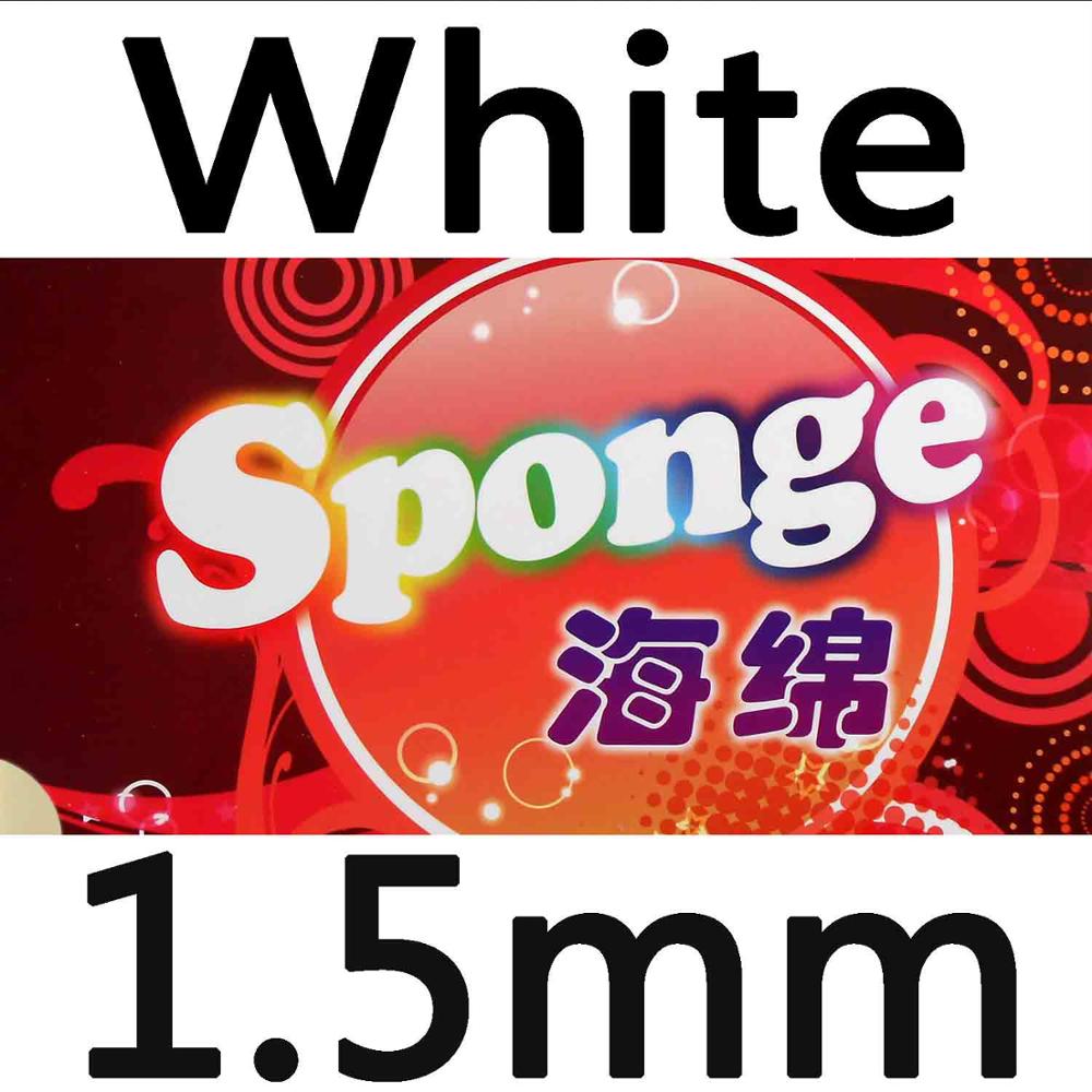 61 secondo Ad Alta Elasticità Ping Pong Spugna: White 1.5mm
