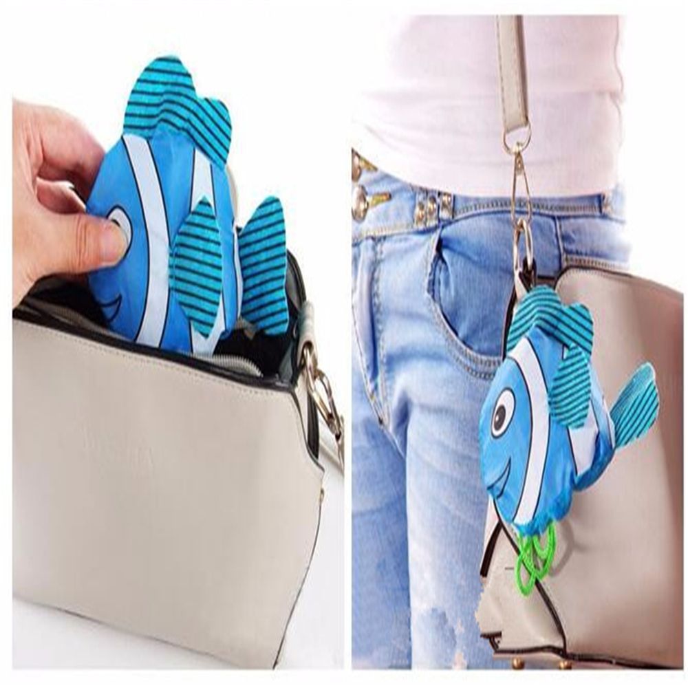 Unisex Foldable Recycle Shopping Bag Green Reusable Shopping Tote Bag Nylon Fruit Vegetable Grocery Bag