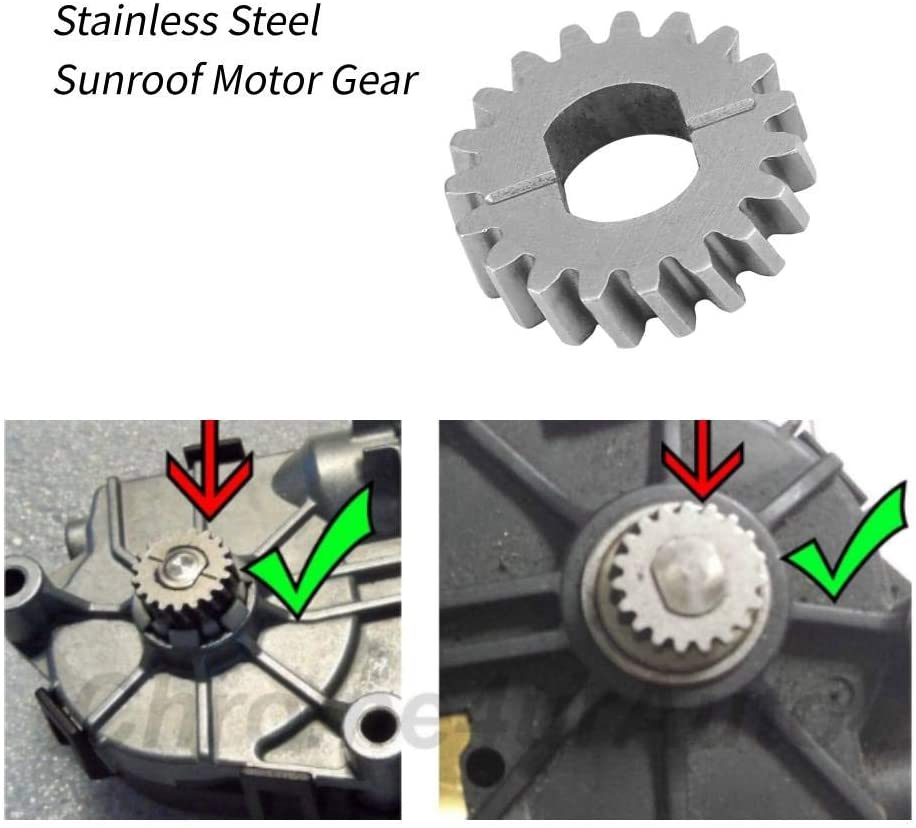 Car Sunroof Motor Repair Gear Cog Kit Replacement Repair Gear Cog Kits For Mercedes-Benz W202 W204 W212